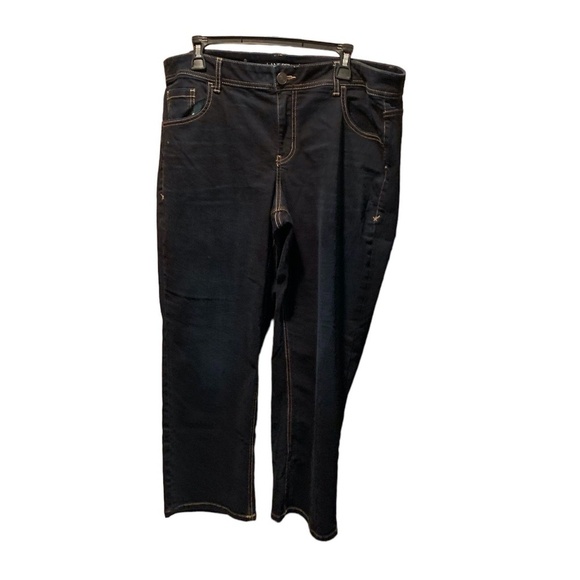 Lane Bryant Genius Fit Jeans Straight Leg Crop Size 18 - Picture 1 of 5